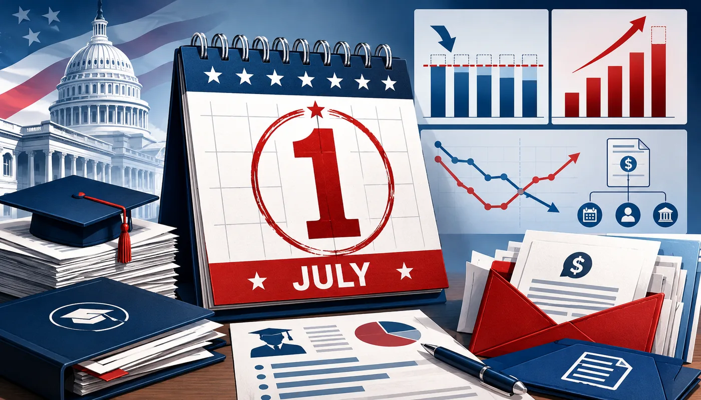 July 1 Student Loan Changes Reshape U.S. Federal Borrowing and Repayment